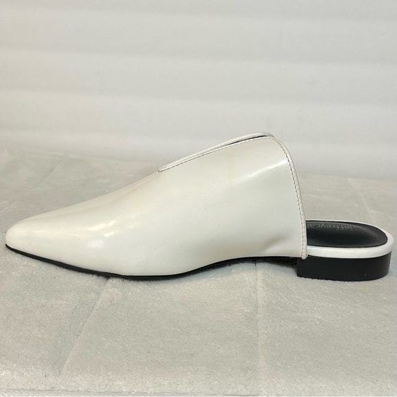 Jeffrey Campbell Womens Mules Cleos White Patent Leather Pointed Toe Size 6 - Picture 8 of 16